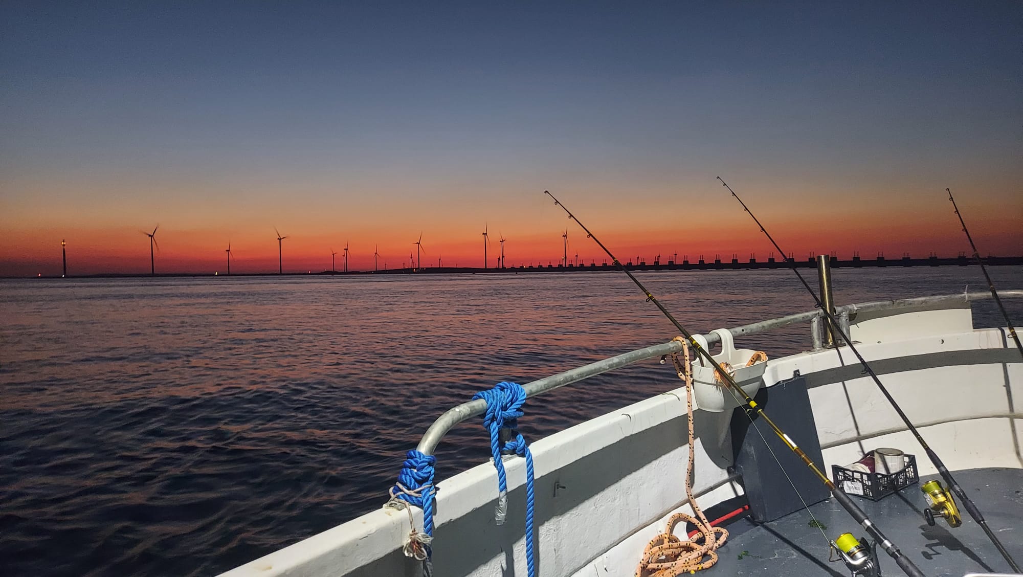 Waterkaart op tablet